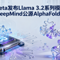 Meta发布Llama 3.2系列模型，谷歌DeepMind开源AlphaFold 3代码