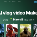 AI vlog video Maker