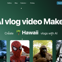 AI vlog video Maker