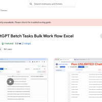 ChatGPT Batch Tasks Excel