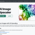Free AI Image Upscaling