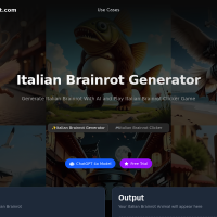 Italian Brainrot Generator