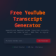 YouTube Transcript