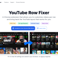 YouTube Row Fixer