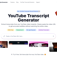 YouTube Transcript Generator