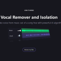 Vocal Remover：一键分离人声与伴奏，免费在线神器