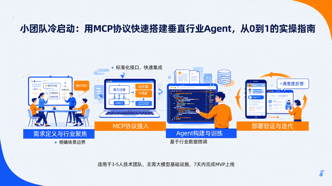 小团队冷启动：用MCP协议快速搭建垂直行业Agent，从0到1的实操指南