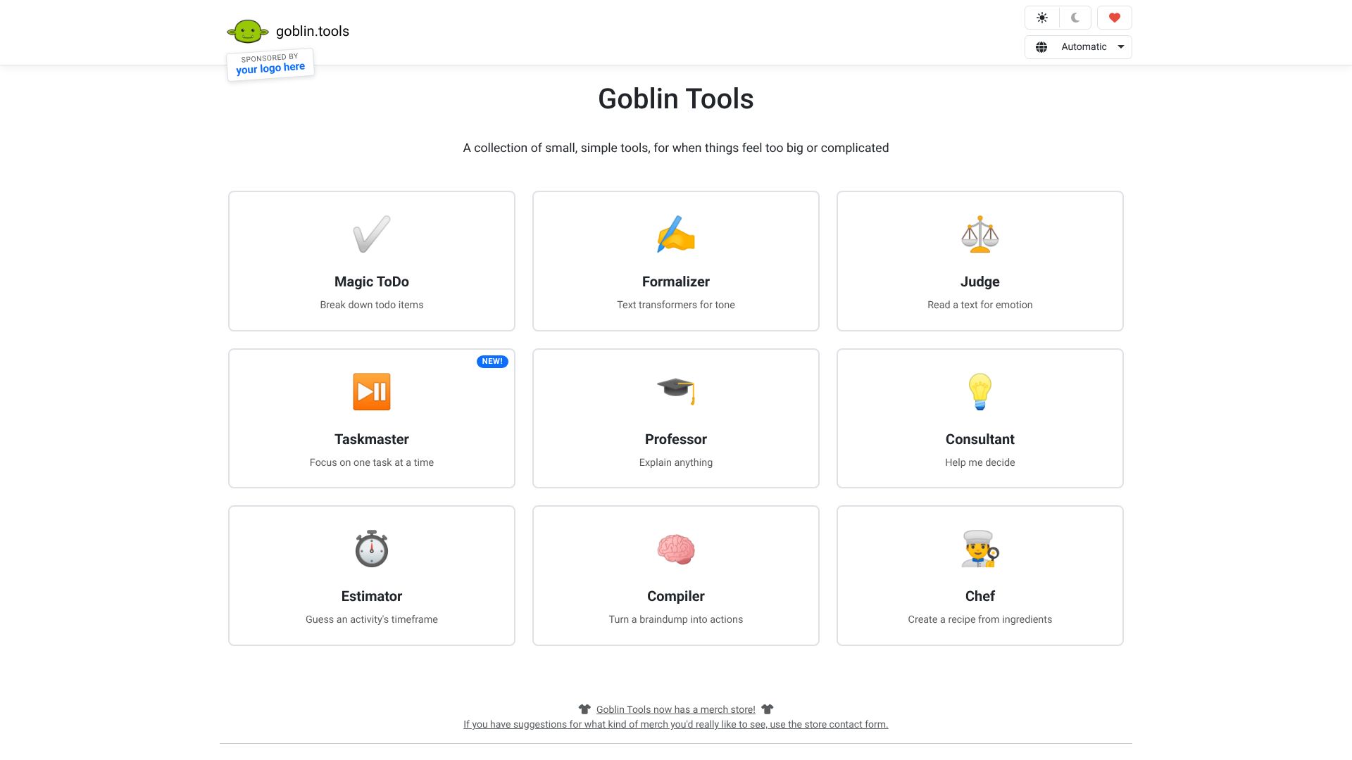 goblin.tools