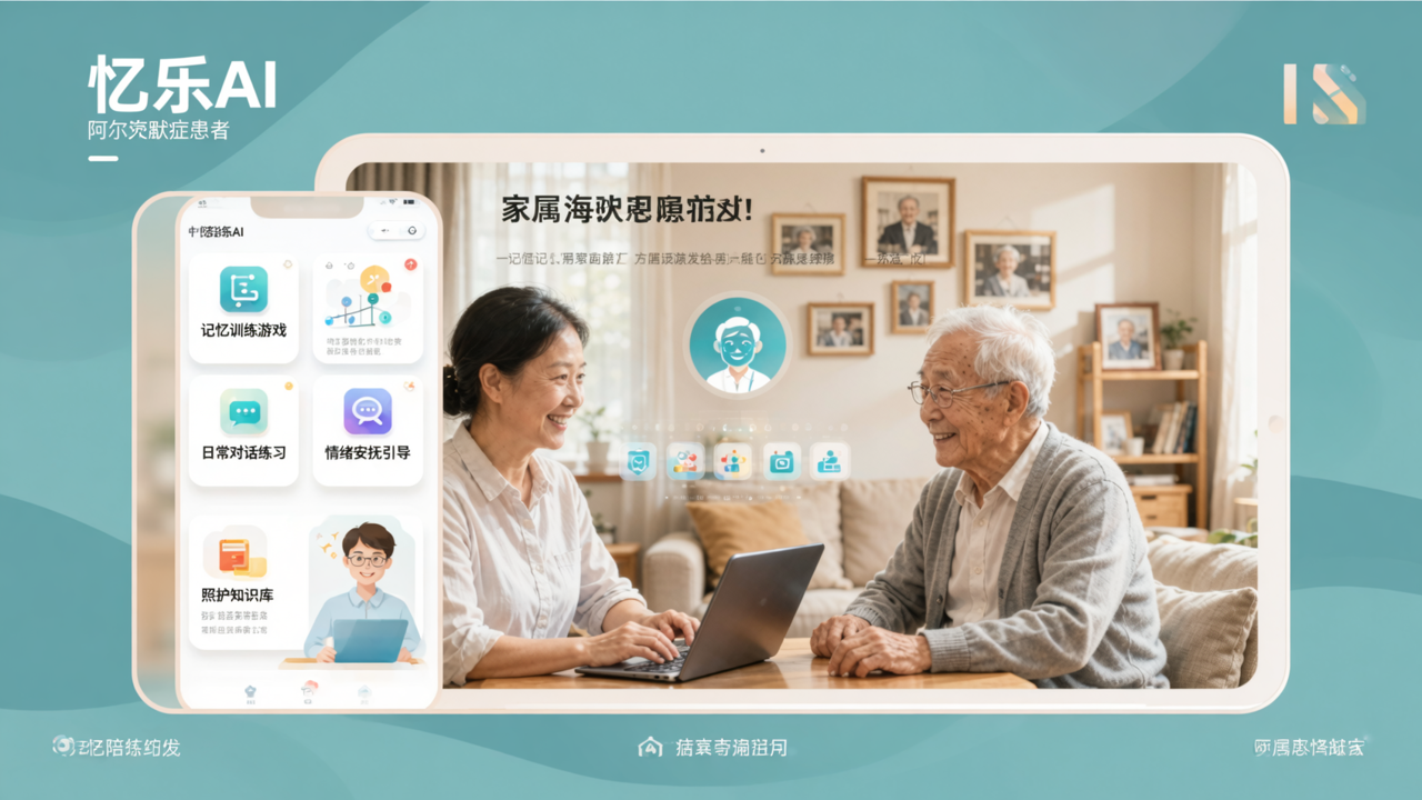 忆乐AI：给阿尔茨海默症家属的陪练工具