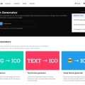 favicon.io：打几个字就能生成整套网站图标