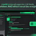crawl4ai：把网页洗成 LLM 爱吃的 Markdown，RAG 不用手搓数据
